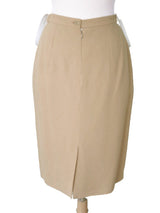 Kiton Women's Tan Silk Crepe Stretch IT 42