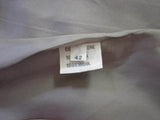 Kiton Women's Skirt Grey Plaid Wool IT 42
