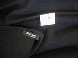 Kiton Women's Wrap Skirt Navy Wool IT 42