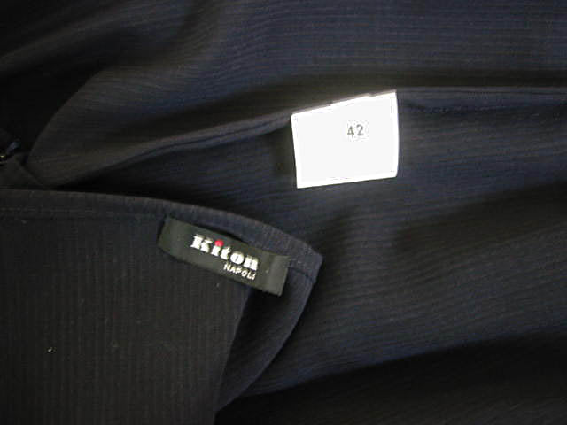 Kiton Women's Wrap Skirt Navy Wool IT 42