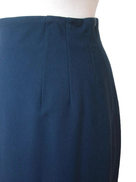 Kiton Women's Skirt Blue Cotton Stretch IT 42