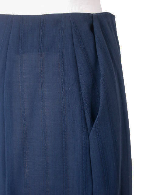 Kiton Women's Skirt Woven Stripe Wool IT 42