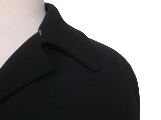 Kiton Women's Black Heavy Silk Jacket/Coat IT 42/US 8/10