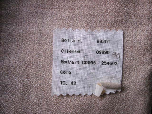 Kiton Women's Light Beige Weave Cashmere/Cotton Spring Coat IT 42/US 8/10