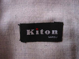 Kiton Women's Light Grey Cashmere Unlined Spring Coat IT 42/US 8/10