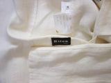 Kiton Women's Cream Spring Linen Coat IT 42/US 8 Stained