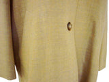 Kiton Women's Dijon Tan Wool Oversized Coat IT 42/US 8/10