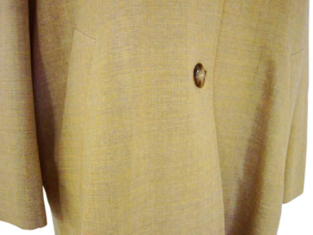 Kiton Women's Dijon Tan Wool Oversized Coat IT 42/US 8/10