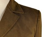 Kiton Women's Golden Tan Heavy Silk Jacket/Coat IT 42/US 8