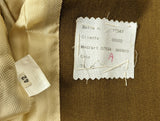 Kiton Women's Golden Tan Heavy Silk Jacket/Coat IT 42/US 8
