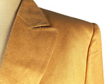 Kiton Women's Peach Herringbone Linen Jacket/Coat IT 46/US 12