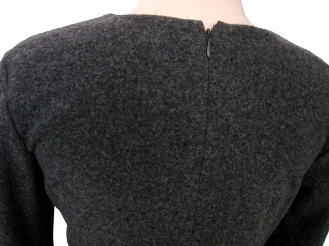 Kiton Women's Grey Pure Cashmere Stretch Dress IT 46/US 12