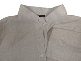 Kiton Women's Sand Beige Linen Smock Dress IT 42/US 8