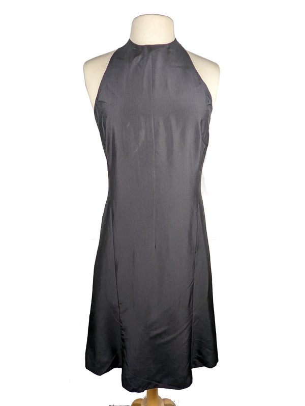 Kiton Women's Black Silk Dress IT 44/US 10