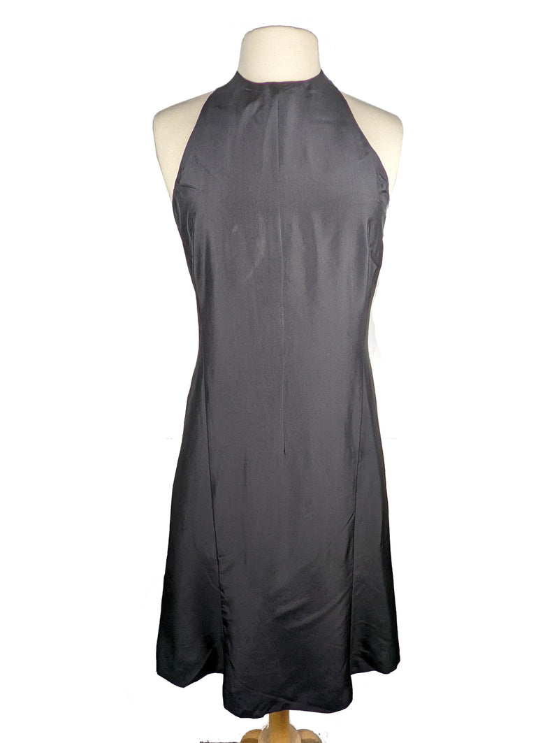 Kiton Women's Black Silk Dress IT 44/US 10