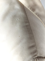 Kiton Women's Cream Double Breasted Wool Blazer IT 42/US 8 DMG