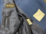 Kiton Women's Rich Blue Silk Blazer IT 42/US 8 DMG