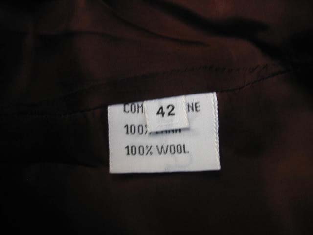 Kiton Women's Oatmeal Brown Herringbone Double Breasted Wool Blazer IT 42/US 8/10
