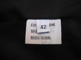 Kiton Women's Charcoal Striped Double Breasted Wool Blazer IT 42/US 8/10