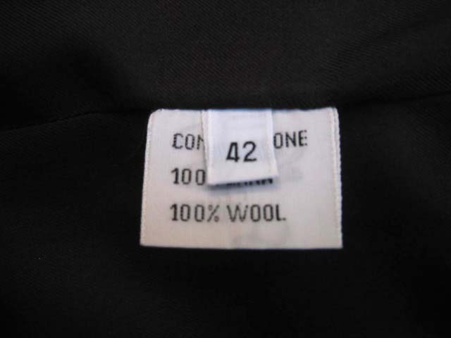 Kiton Women's Charcoal Striped Double Breasted Wool Blazer IT 42/US 8/10