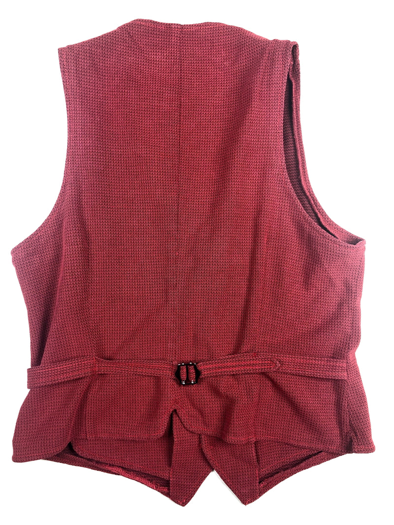 LBM 1911 Vest X-Large/54, Red knit weave Cotton/Nylon