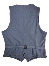 LBM 1911 Vest X-Large/54, Steel blue knit weave Cotton/Nylon