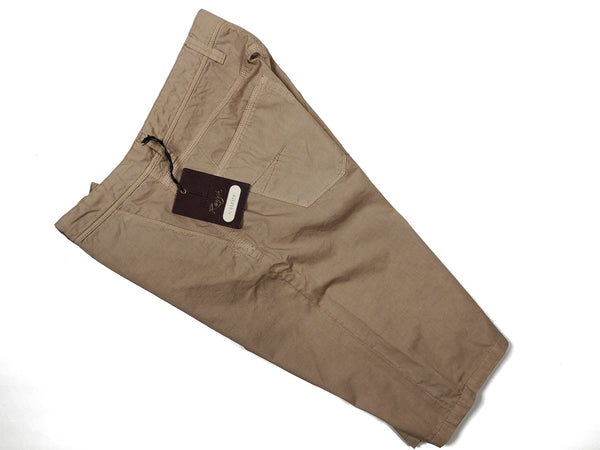 Luigi Bianchi  Shorts 36, Tan Tailored Pure Cotton