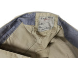 LBM 1911 Shorts 32, Washed Beige Pure Cotton