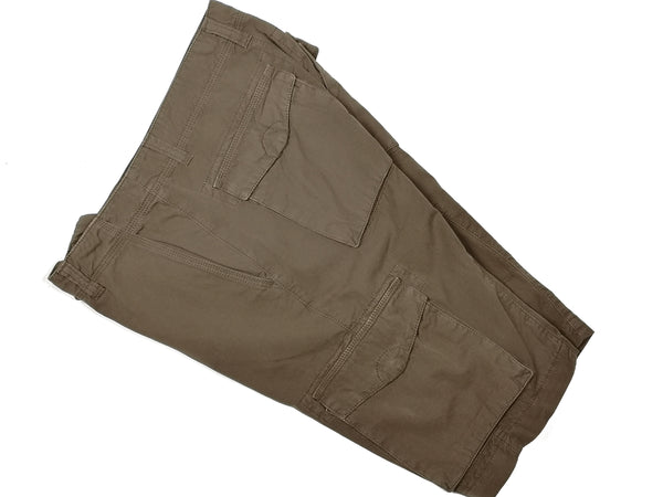 LBM 1911 Shorts, Washed Brown Cargo Pure Cotton