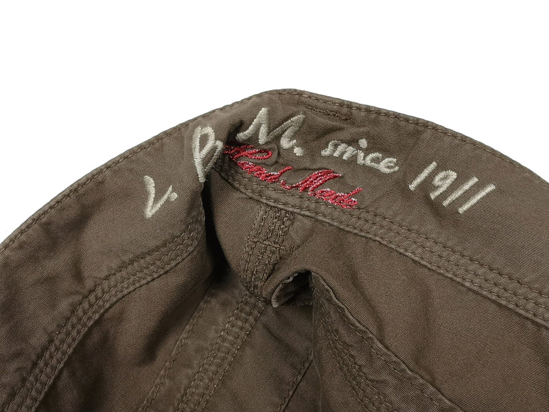 LBM 1911 Shorts, Washed Brown Cargo Pure Cotton