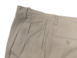 Lubiam LBM 1911 Shorts 35 Beige Pure Linen