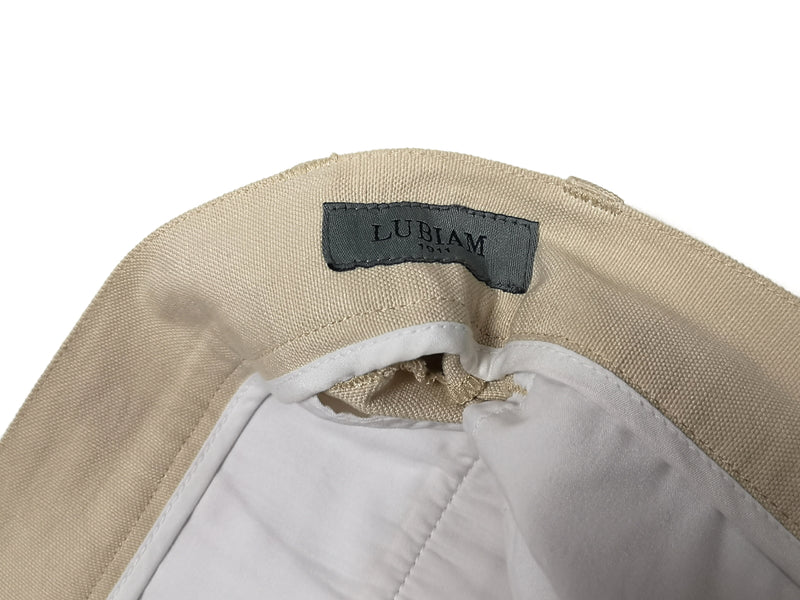 Lubiam LBM 1911 Shorts 35 Beige Pure Linen