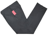 Luigi Bianchi  Trousers 38, Gunmetal grey Pleated front Relaxed fit Wool