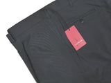 Luigi Bianchi  Trousers 38, Gunmetal grey Pleated front Relaxed fit Wool