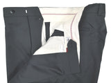 Luigi Bianchi  Trousers 38, Gunmetal grey Pleated front Relaxed fit Wool