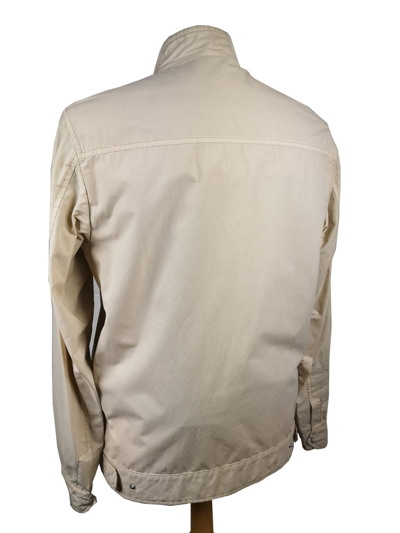 LBM 1911 Field Jacket Small, Stone Zip/Snap front Cotton Blend