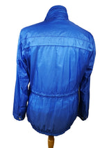 LBM 1911 Field Jacket Small, Royal blue Zip/Button front Polyurethane/Nylon