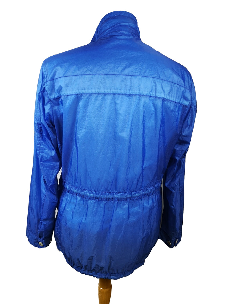 LBM 1911 Field Jacket Small, Royal blue Zip/Button front Polyurethane/Nylon