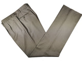 LUBIAM Luigi Bianchi Suit 41R, Light taupe green 3-button Wool