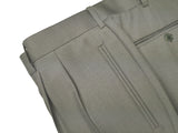 LUBIAM Luigi Bianchi Suit 41R, Light taupe green 3-button Wool