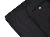 Luigi Bianchi Suit 42L, Black shadow stripes 2-button Loro PIana 130s Wool