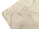 Luigi Bianchi Suit 39/40R, Light stone beige Rolling 3-button Cotton