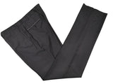 Luigi Bianchi Suit 42R, Charcoal with red stripes 3-button Zegna wool