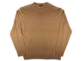 LBM 1911 LUBIAM Sweater Medium/50 DIRTY, Tan Crewneck Merino Wool