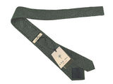 LBM 1911 Tie, Grey donegal melange 7cm Wool/Silk