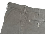 LBM 1911 Trousers 34, Grey micro check Flat front Tailored fit Cotton/Poliamid