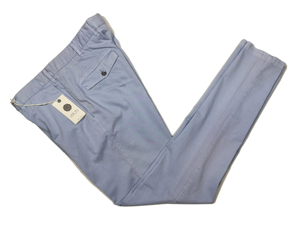 LBM 1911 Trousers 36, Pale blue Flat front Tailored fit Cotton