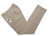 LBM 1911 Trousers 32, Tortilla beige herringbone Flat front Tailored fit Cotton/Linen