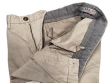 LBM 1911 Trousers 34, Tortilla beige herringbone Flat front Tailored fit Cotton/Linen
