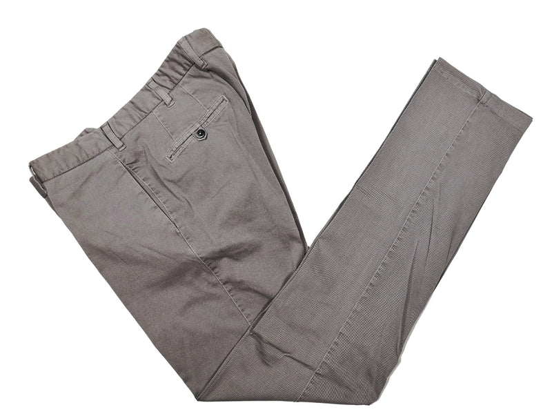 LBM 1911 Trousers 36, Steel grey Flat front Tailored fit Cotton/Elastane